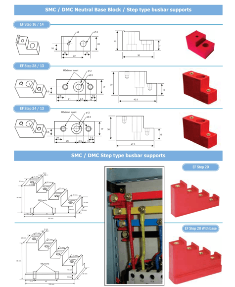 Step Type Insulators mix